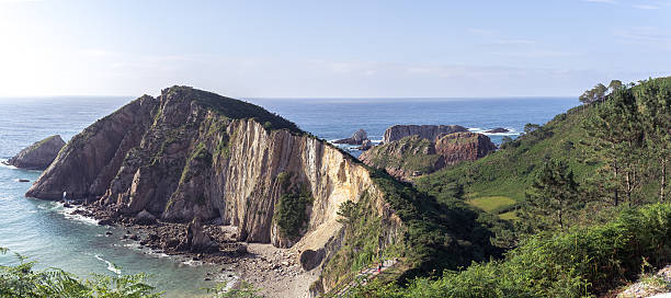 zingAma landscape with endless sea stock photo