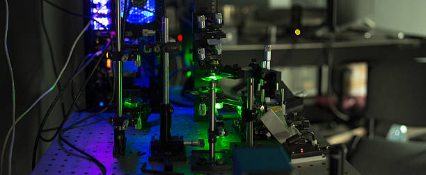 istock green lasers in the laboratory 599694652