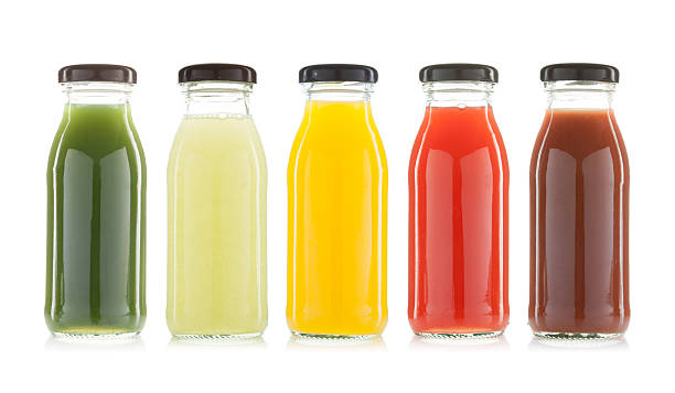 istock vegetable and fruit juice bottles isolated 599700762
