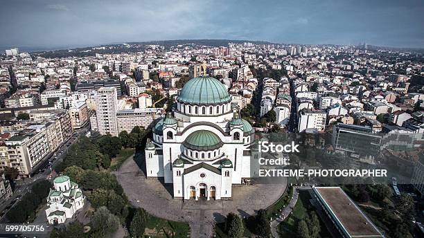 Saint Sava Temple Stock Photo - Download Image Now - Belgrade - Serbia, Serbia, Church