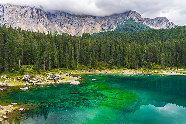 istock lake Misurina in the Alps 599706082