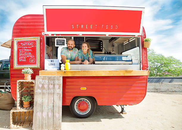 Food truck and owners