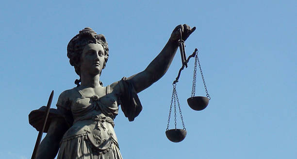 istock Replica Of Lady Justice 599713142