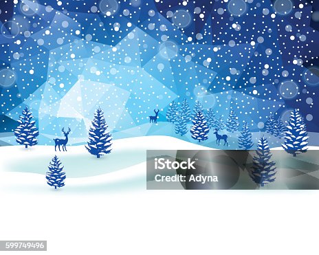 istock Winter Scene 599749496