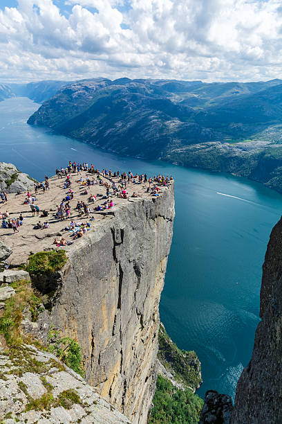 istock Pulpit Rock and Lysefjorden 599750268