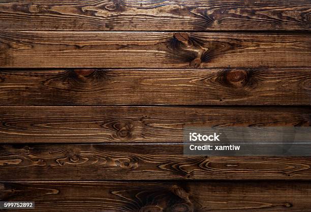 Fondo De Madera Oscura Foto de stock y más banco de imágenes de Madera - Material - Madera - Material, Fondos, Oscuro