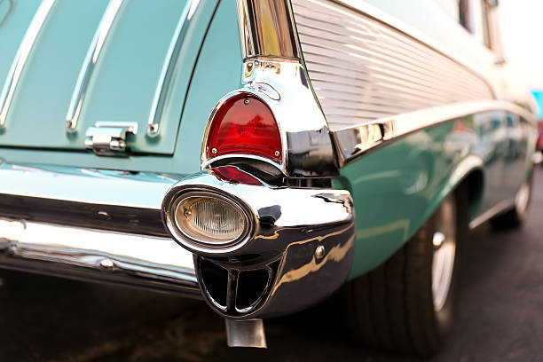 istock classic retro  vintage green car 599754204