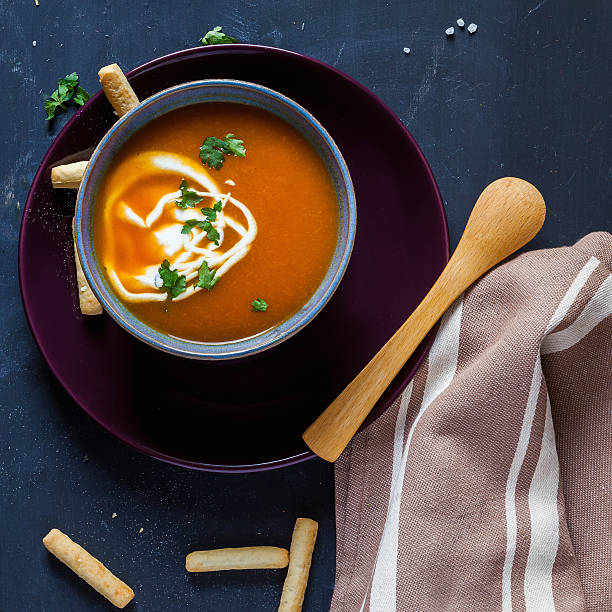 istock Homemade Pumpkin Soup 599754862