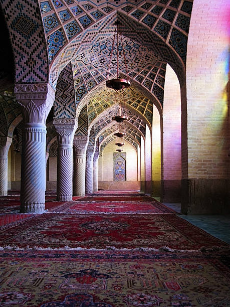 istock Interior ofNasir ol Molk Mosque, Shiraz, Iran 599756830