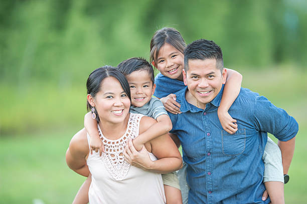 istock Family Enjoying Time Together Outside 599758000