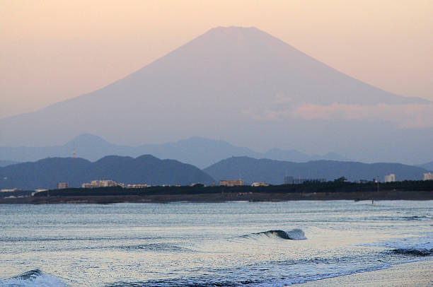 Mt.Fuji and sea