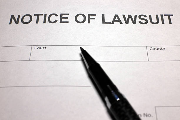 istock Notice of Lawsuit Document 599766334