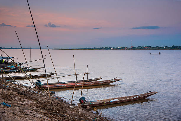 istock local longtail boats at Kong river,Thailand 599766714