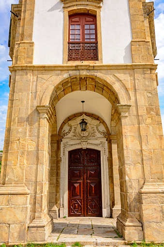 Our Lady of Glory church, built in the 18th century and used by the imperial family when they moved from Portugal to Rio de Janeiro that became the capital of the empire