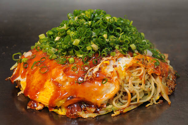 istock Okonomiyaki,Japanese pancake 599768578