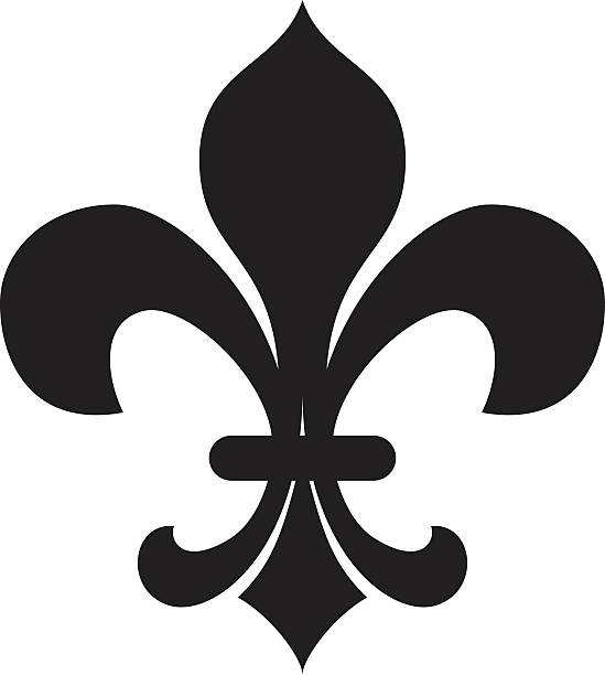 ilustraciones, imágenes clip art, dibujos animados e iconos de stock de salón fleur de lis - fleurdelis