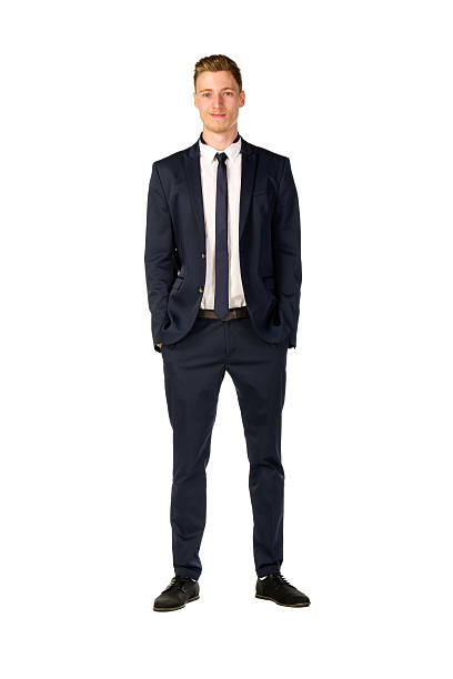 istock Young businessman full length portrait 599776316