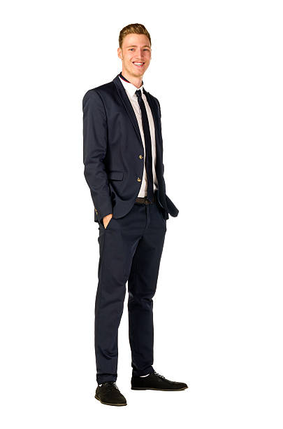 istock Young businessman full length portrait 599780074