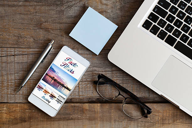 istock Photo filters image editor for mobile phone. 599781684