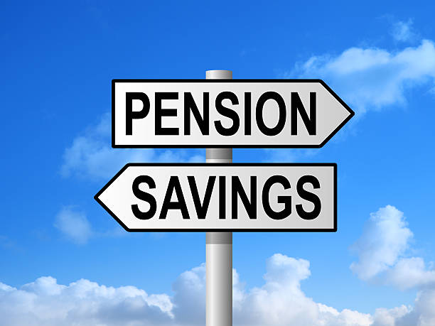 istock Pension Savings Signpost 599782282