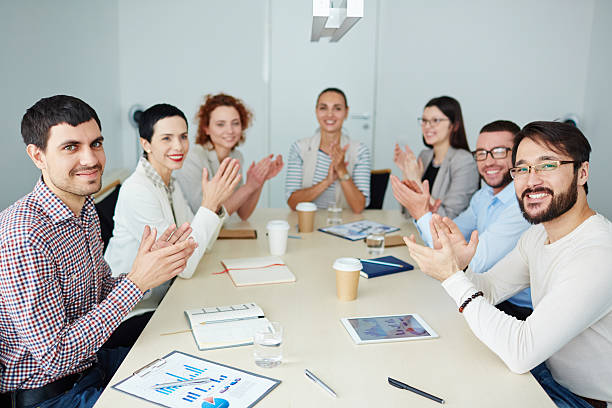 istock Ovations to spokesperson 599784560