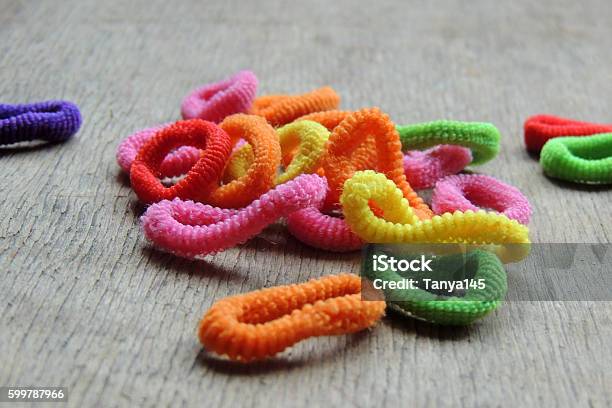 Rubber Bands For Hair Colorful Ball Stock Photo - Download Image Now -  Blue, Close-up, Collection - iStock