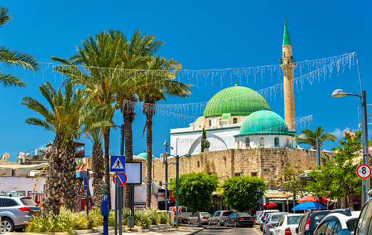 Al Jazzar Mosque in the old city of Acre - Israel