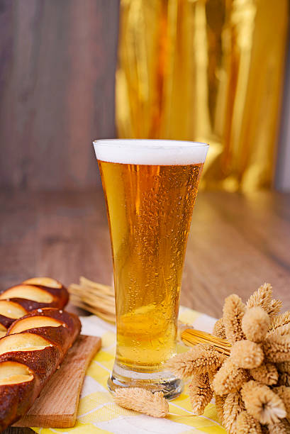 istock Glass of lager beer 599788340
