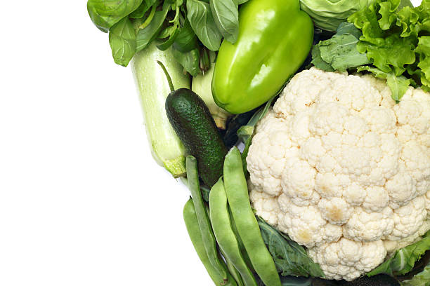 istock Pile of green vegetables 599789376
