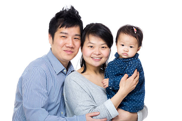 istock Asian family portrait 599789900