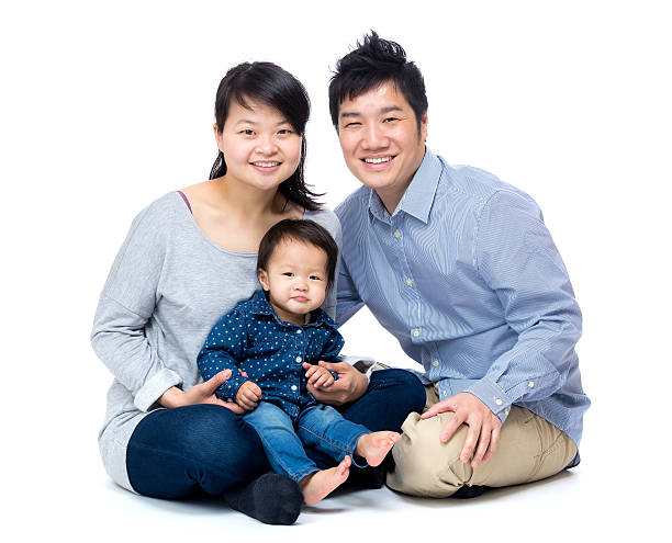 istock Asian family portrait 599790442
