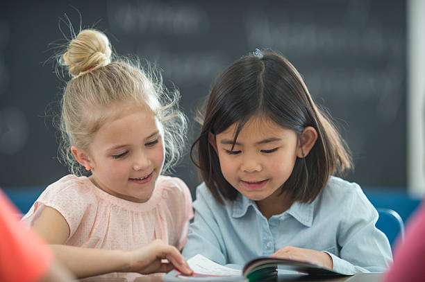 istock Friends Reading a Book Together 599792746