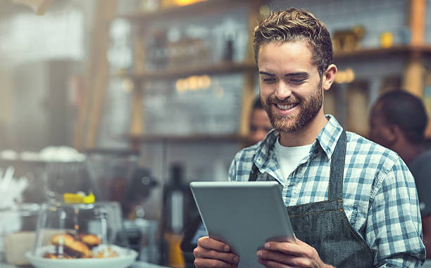 istock Staying on top of small business trends with modern technology 599867440