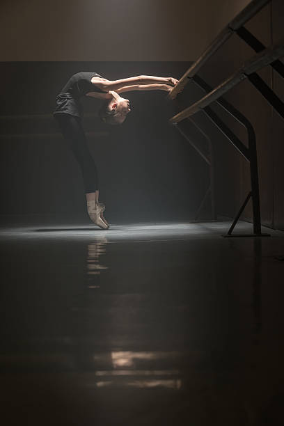 istock Ballerina in black 599868770