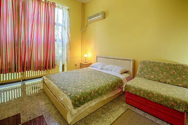 istock Interior of an apartment bedroom 599872130