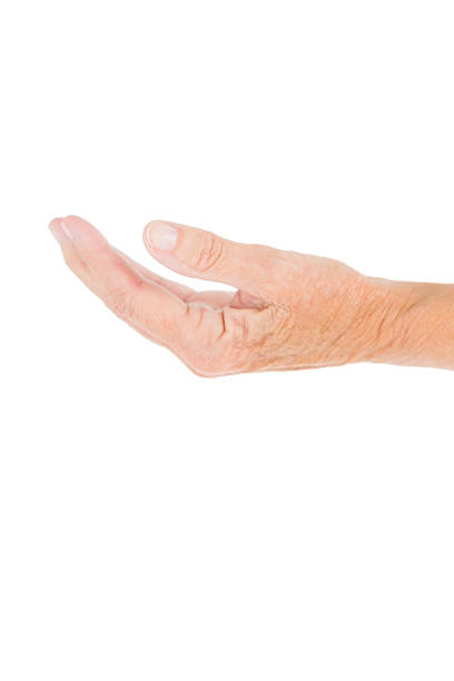 istock Close-up of wrinkled hand 599872682