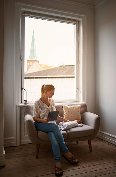 istock Playing catch up while baby takes a nap 599876468