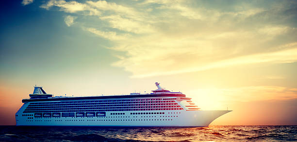 Yacht Cruise Ship Sea Ocean Tropical Scenic Concept Yacht Cruise Ship Sea Ocean Tropical Scenic Concept passenger craft photos stock pictures, royalty-free photos & images