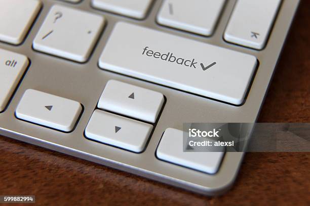 Customer Satisfuction Survey Feedback Stock Photo - Download Image Now - Computer Keyboard, Questionnaire, Surveyor