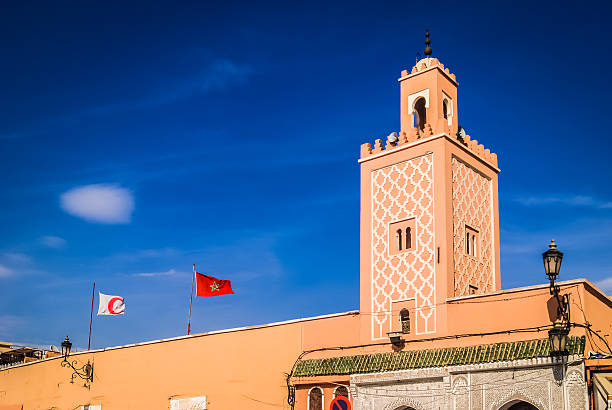 istock Minaret in Marrakesh, Morocco Africa. 599890834