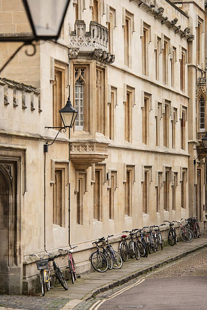 istock Bicycles on Oxford street, UK 599895020