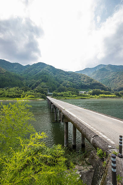 istock Nagoshiya Low Water Crossing (Kochi Prefecture) in Japan 599896358