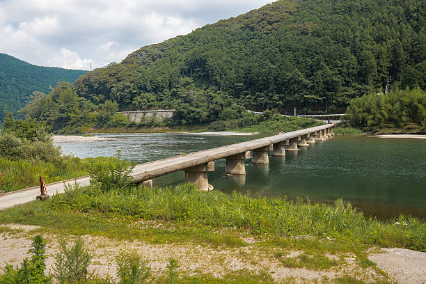 istock Asao Low Water Crossing (Kochi Prefecture) in Japan 599896658