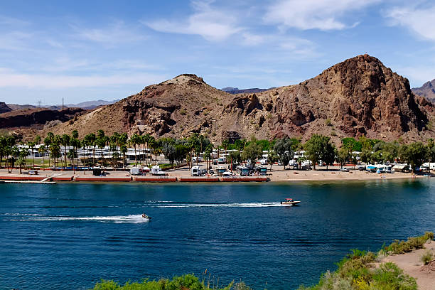 istock Water Activities on the Colorado River. 599897914