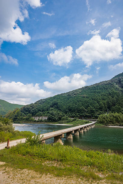 istock Asao Low Water Crossing (Kochi Prefecture) in Japan 599898344
