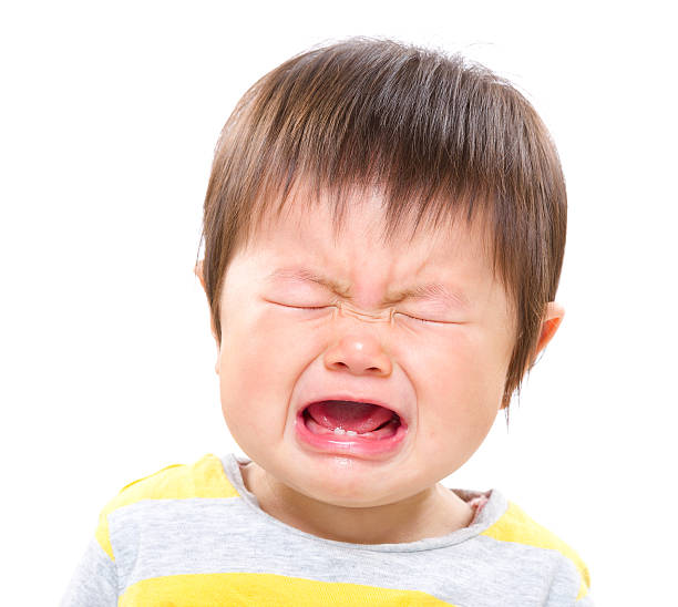 istock Asian toddler crying 599902140