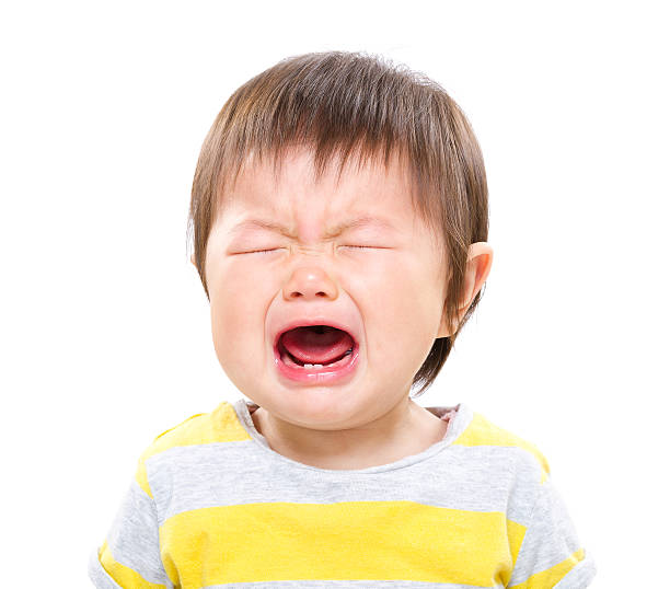 istock Asian toddler crying 599902250