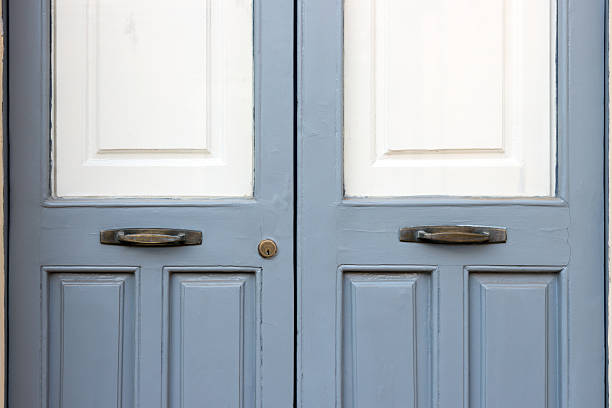 Antique wood door