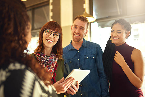 istock They're on to something in this meeting 599903896