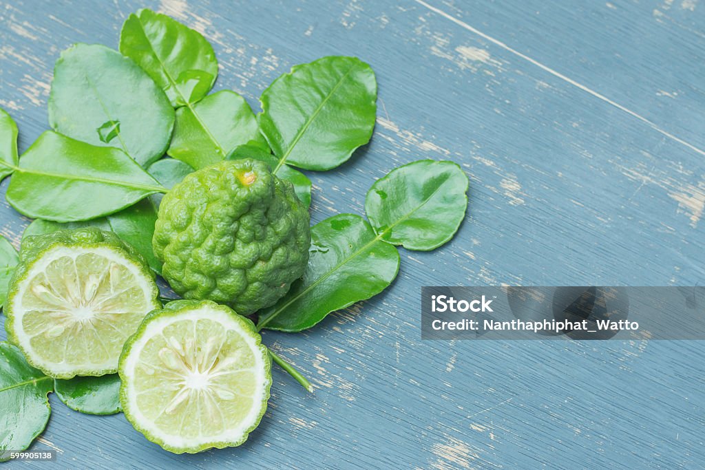 Top-Ansicht Bergamotte mit grünen Blättern. - Lizenzfrei Goldmelisse Stock-Foto